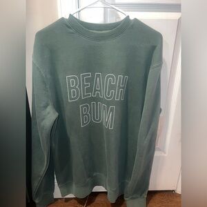 Beach Bum crewneck sweatshirt from VICI- size medium- new with tags